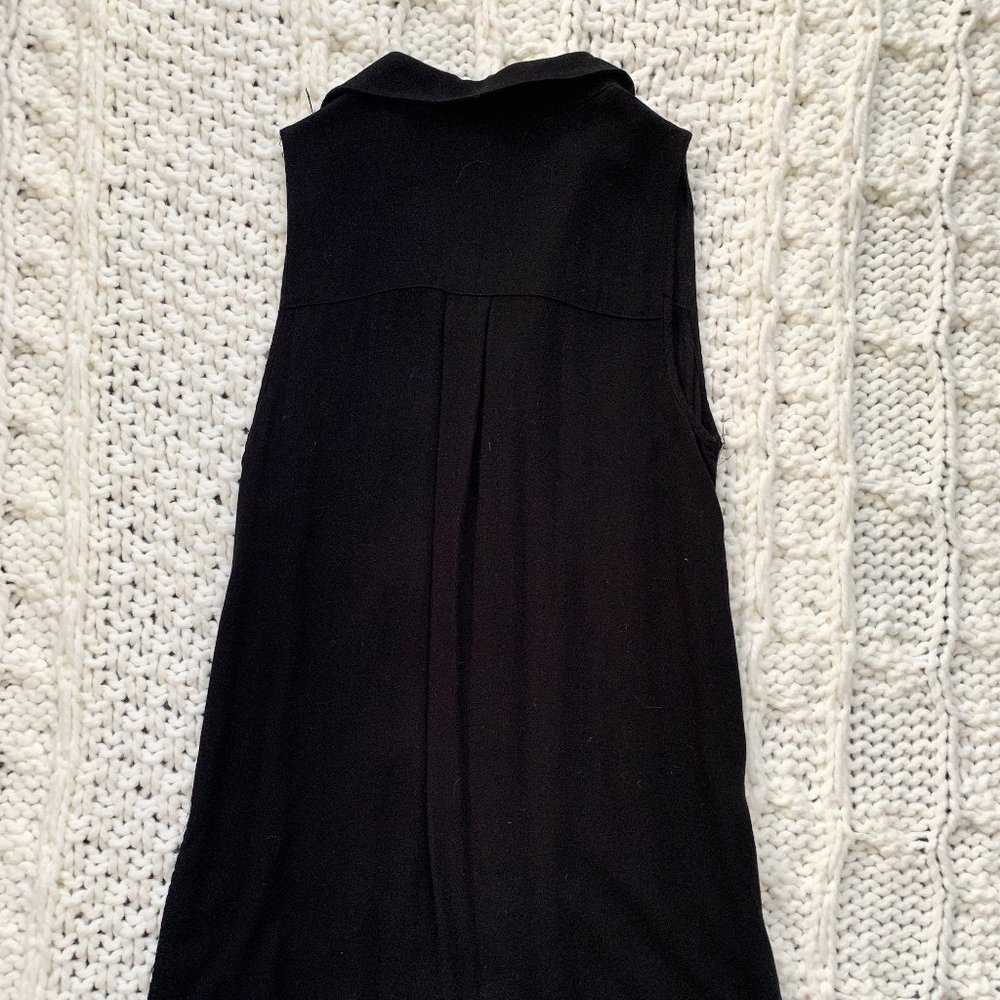 Black Button Down - Picture 2 of 3